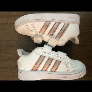 Adidas Rose Gold Shoes